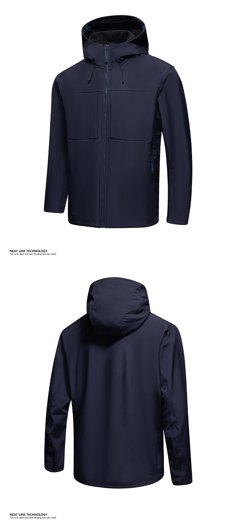 2025 SpringAutumn Waterproof Jacket Detail 21