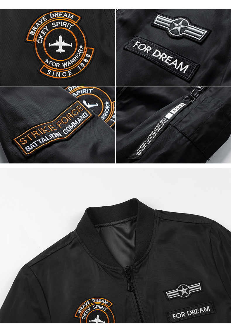 Flight Bomber Jacket Detail 6