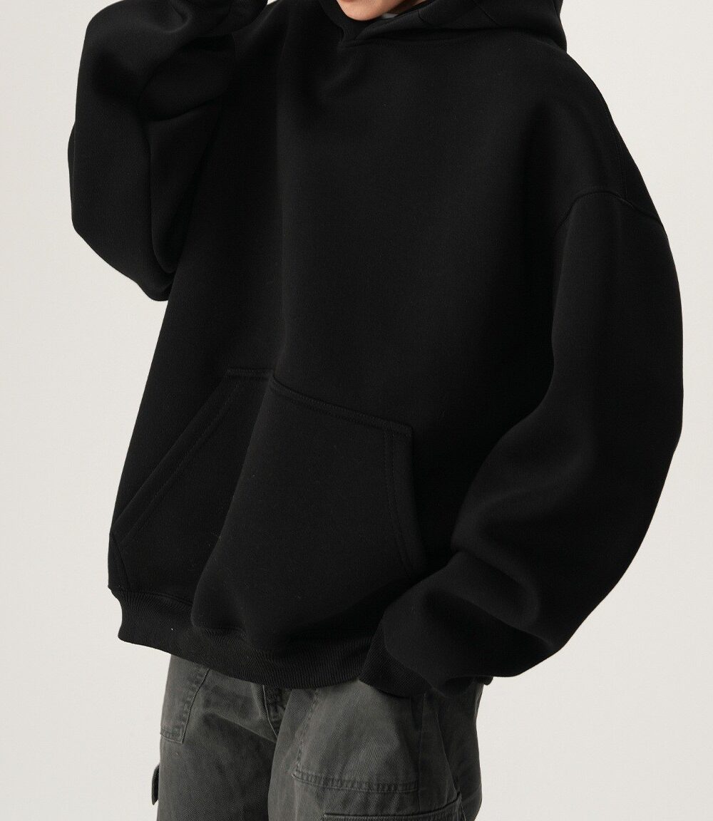 Vurzen Heavyweight CleanFit Boxy Hoodie – Oversized Minimal Streetwear
