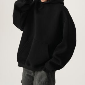 Vurzen Heavyweight CleanFit Boxy Hoodie – Oversized Minimal Streetwear