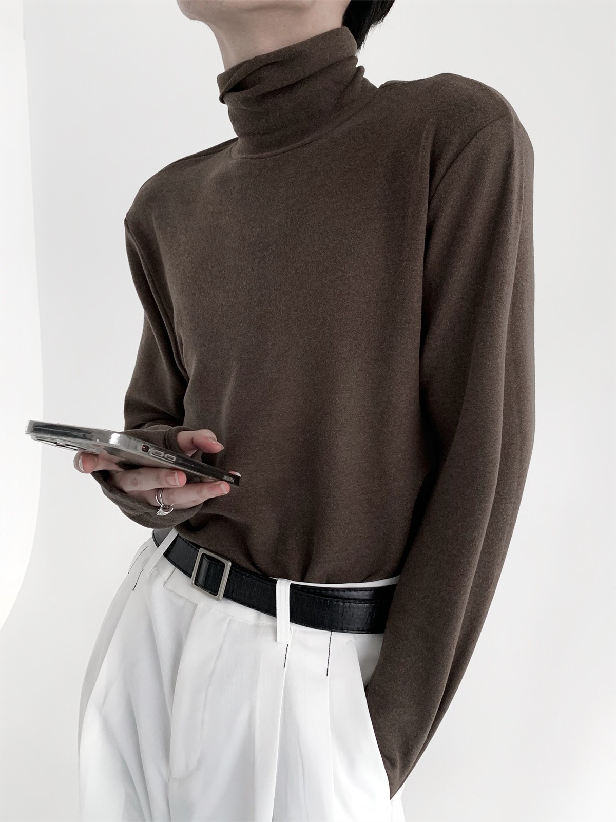 Classic Unisex Long Sleeve Polyester T-Shirt