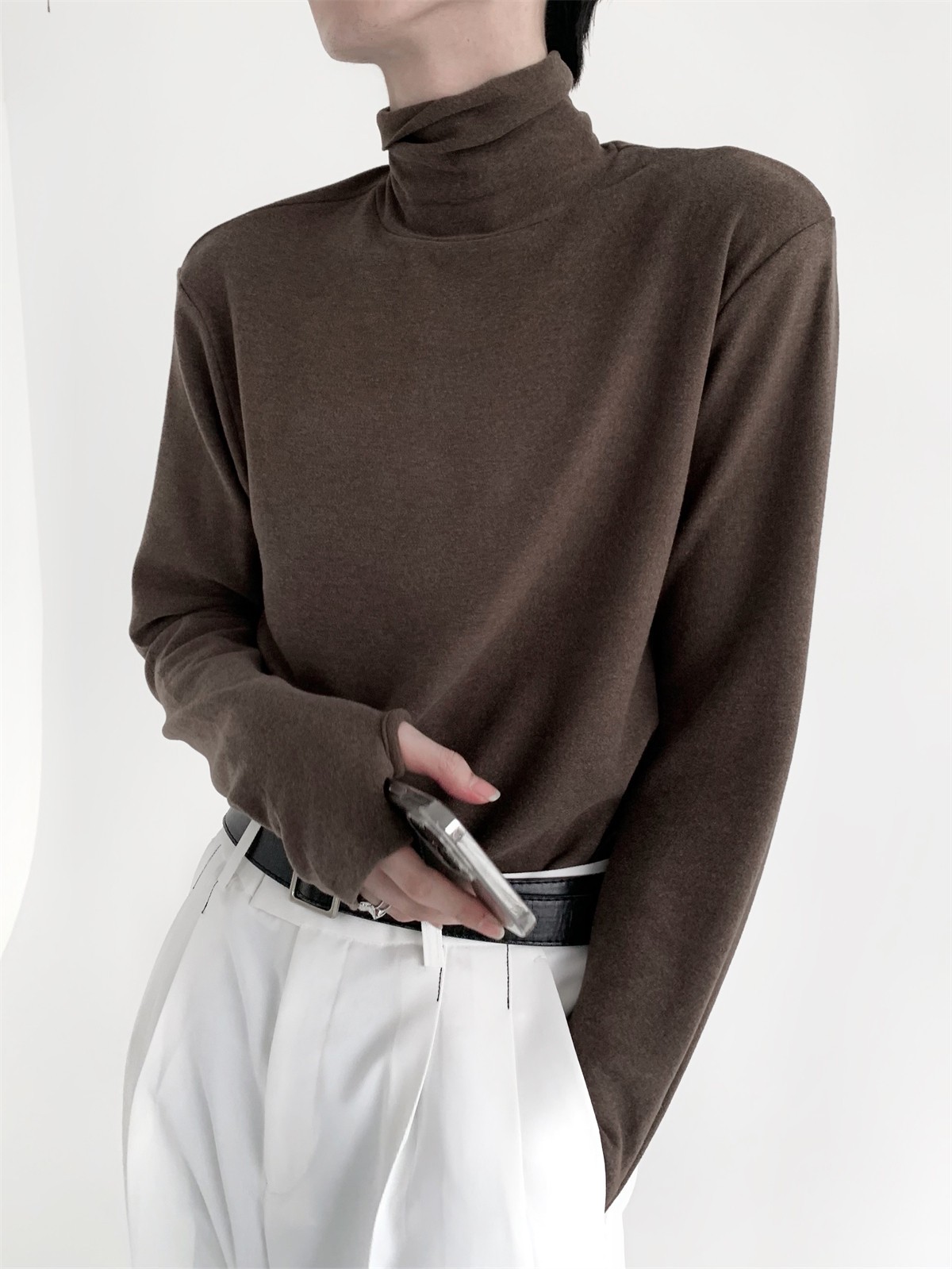 Classic Unisex Long Sleeve Polyester T-Shirt