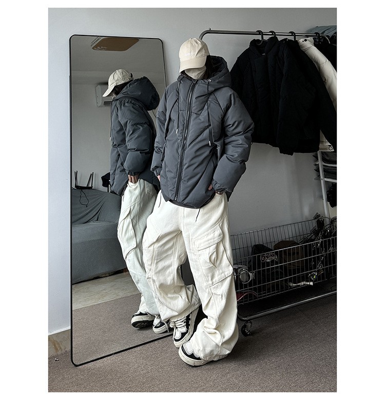 Cleanfit Thickened Hooded Winter Cotton Jacket