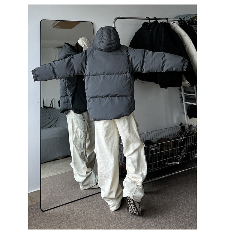 Cleanfit Thickened Hooded Winter Cotton Jacket