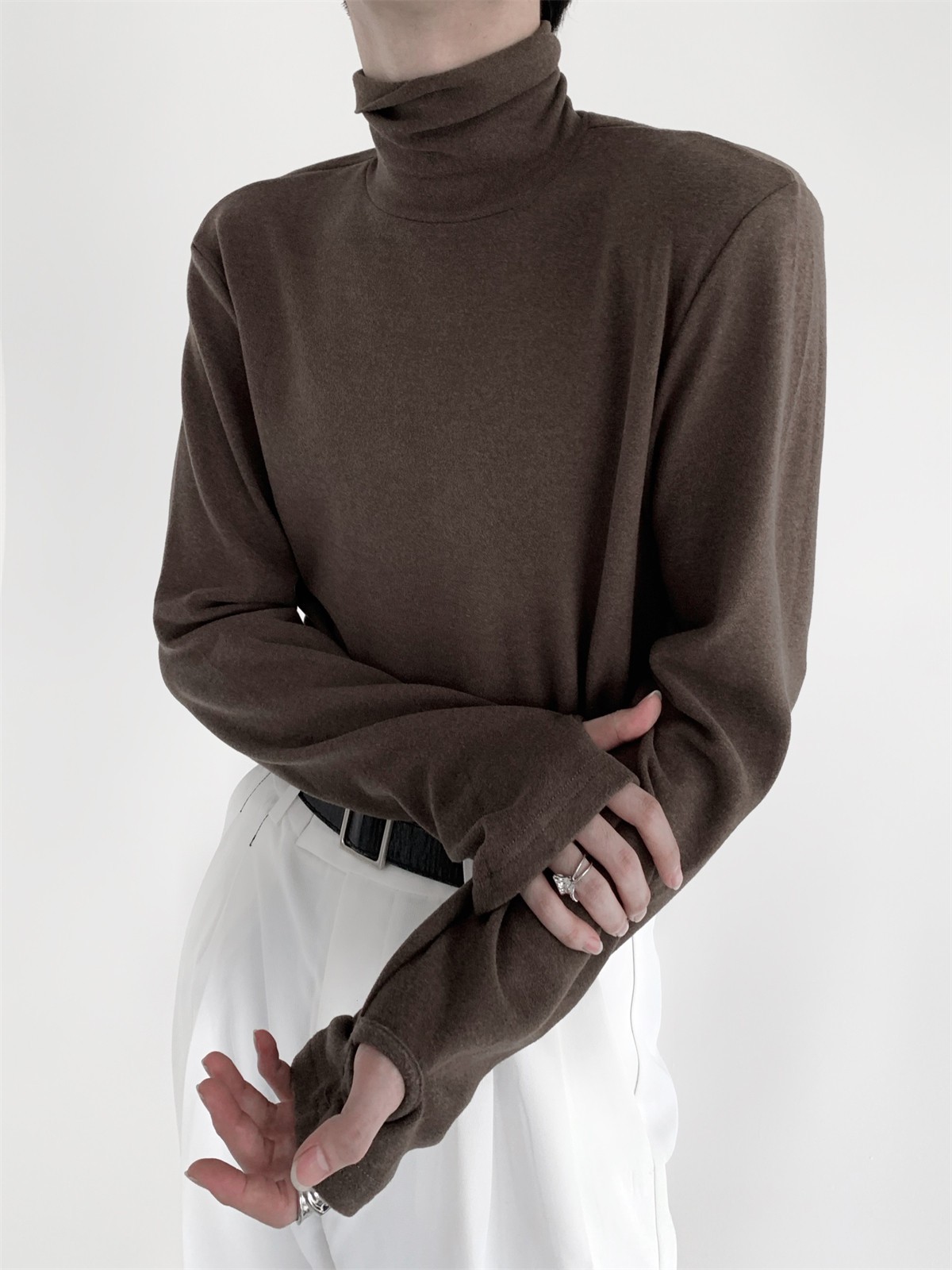 Classic Unisex Long Sleeve Polyester T-Shirt