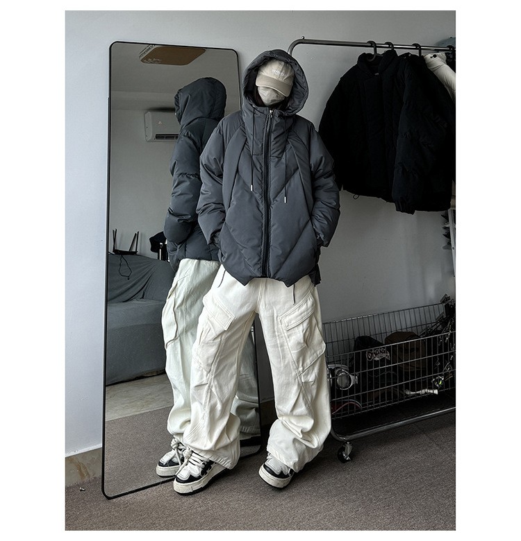 Cleanfit Thickened Hooded Winter Cotton Jacket