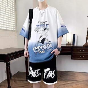 2025 Summer American Vintage Soft Textured Single Pleat Straight Leg Casual Pants - Loose Wide Leg Long Pants in White