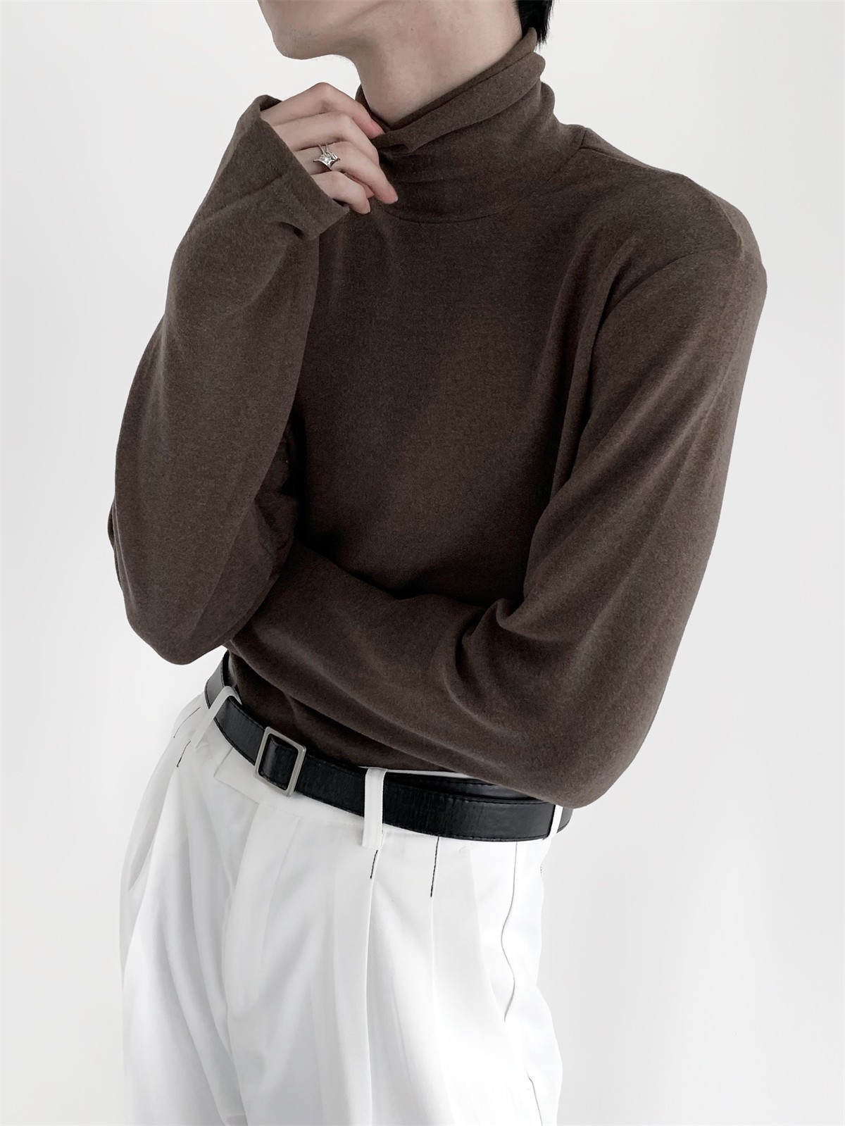 Classic Unisex Long Sleeve Polyester T-Shirt