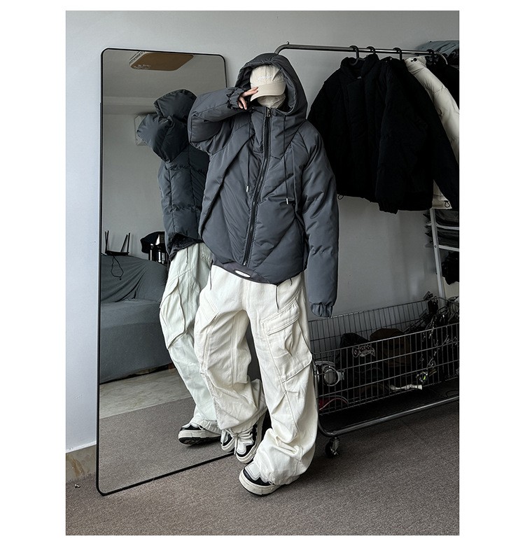 Cleanfit Thickened Hooded Winter Cotton Jacket