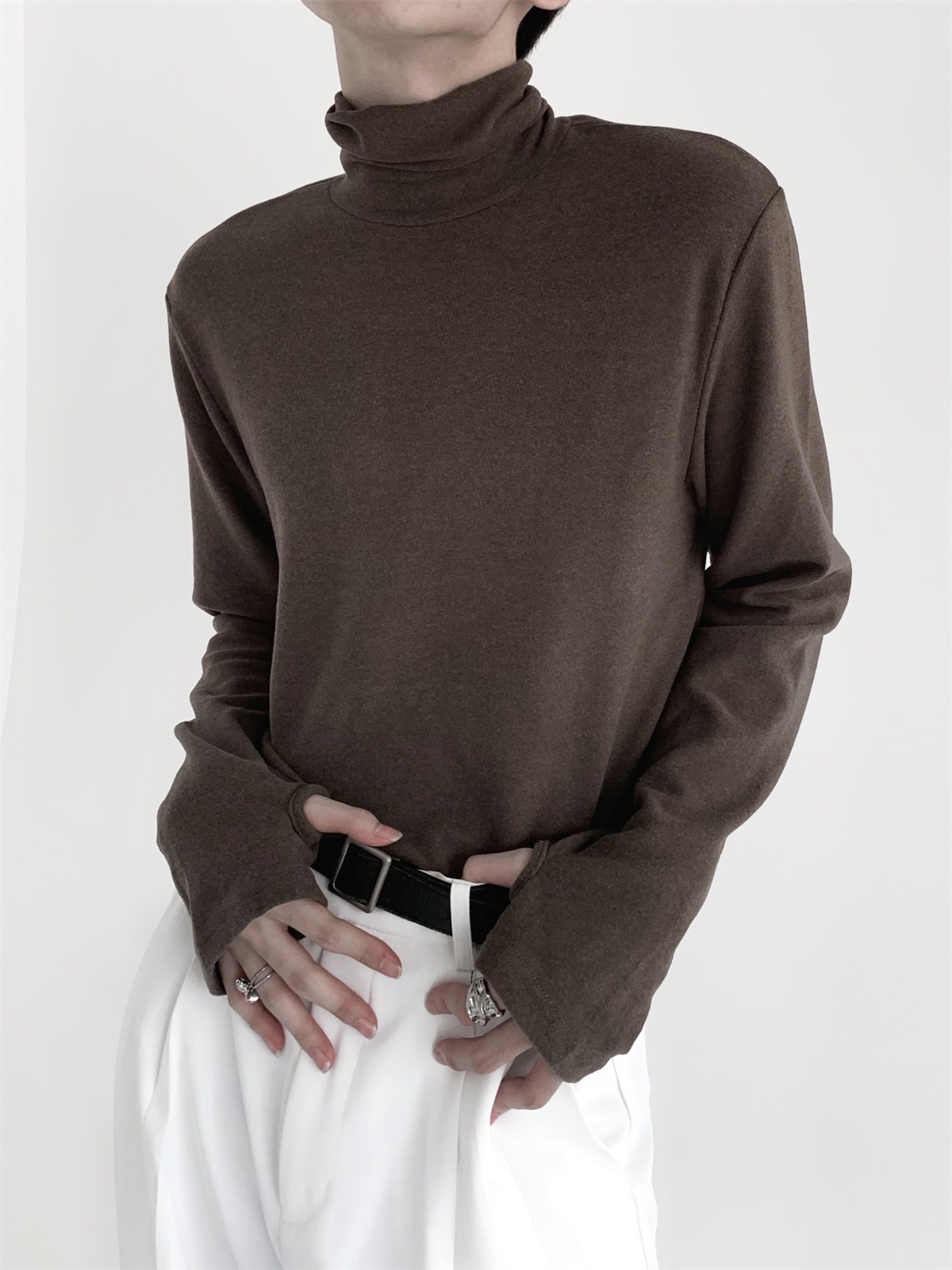 Classic Unisex Long Sleeve Polyester T-Shirt