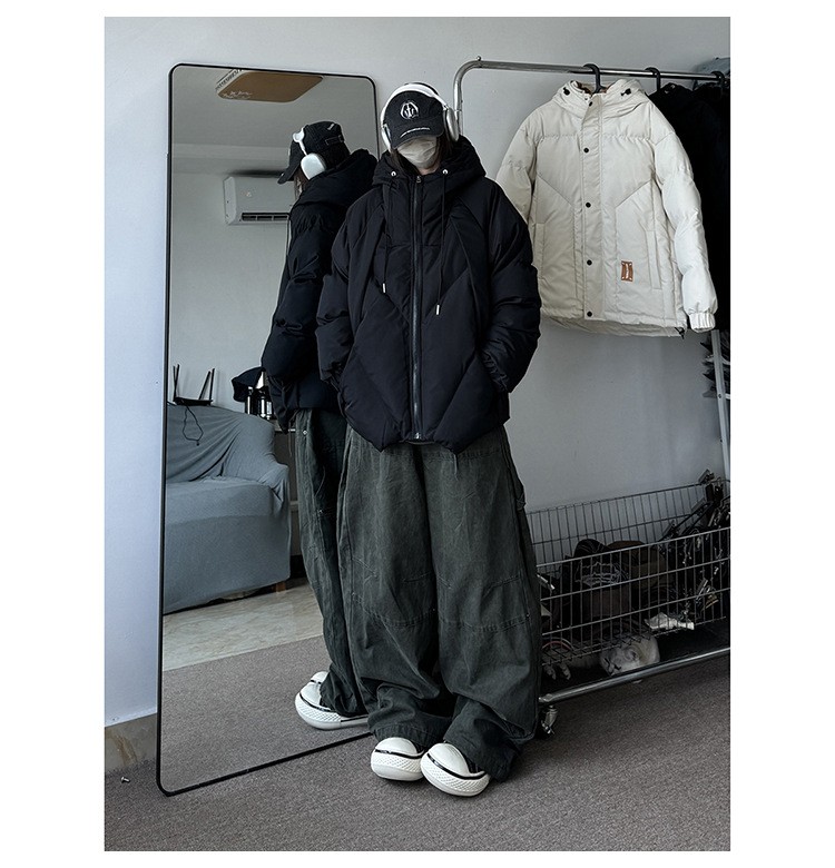 Cleanfit Thickened Hooded Winter Cotton Jacket