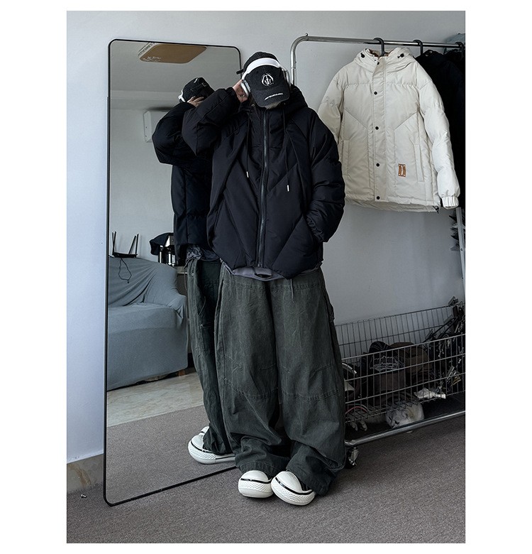 Cleanfit Thickened Hooded Winter Cotton Jacket