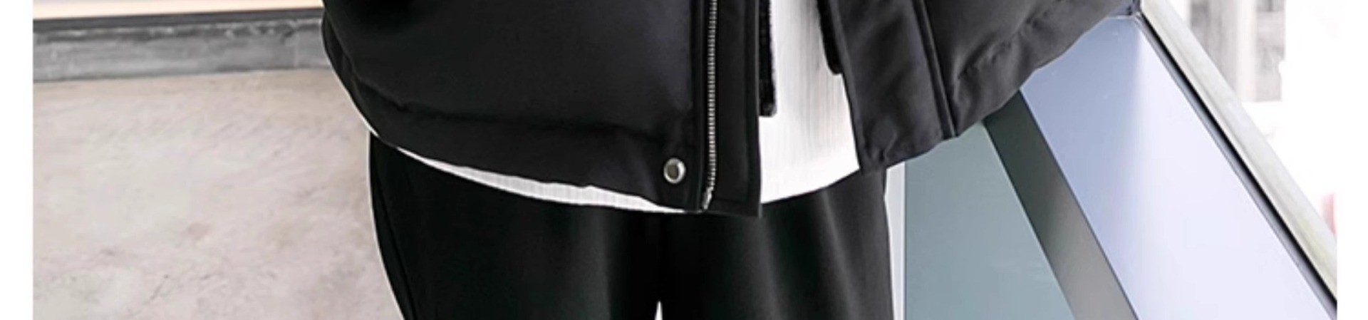 Men's Winter Thick Denim-Look Warm Cotton Jacket