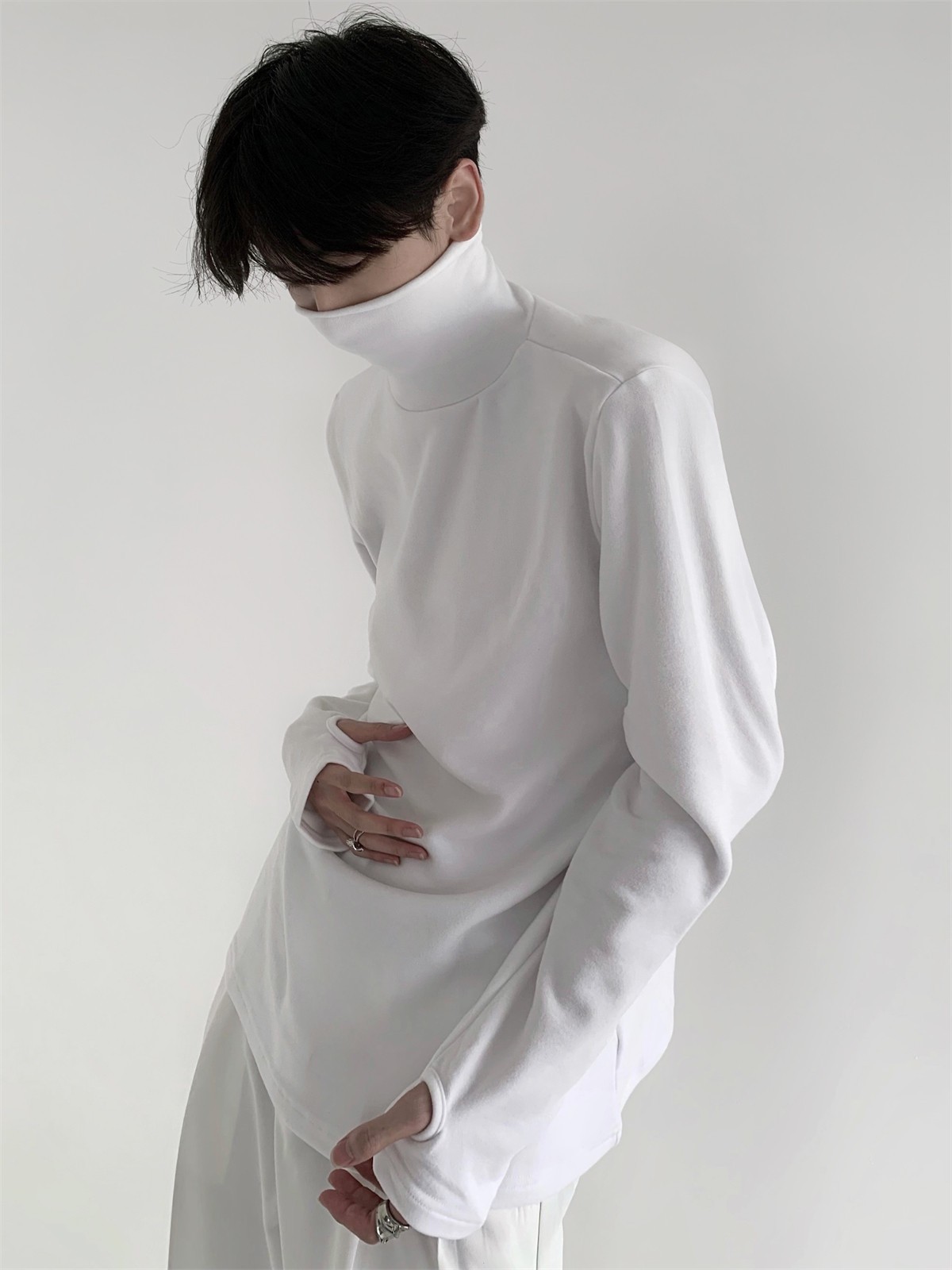 Classic Unisex Long Sleeve Polyester T-Shirt