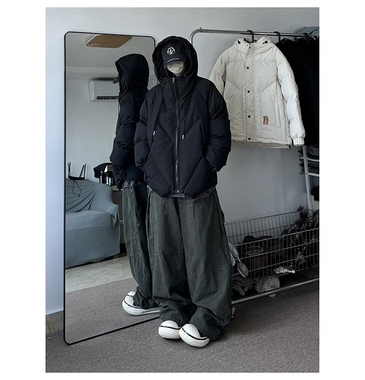 Cleanfit Thickened Hooded Winter Cotton Jacket