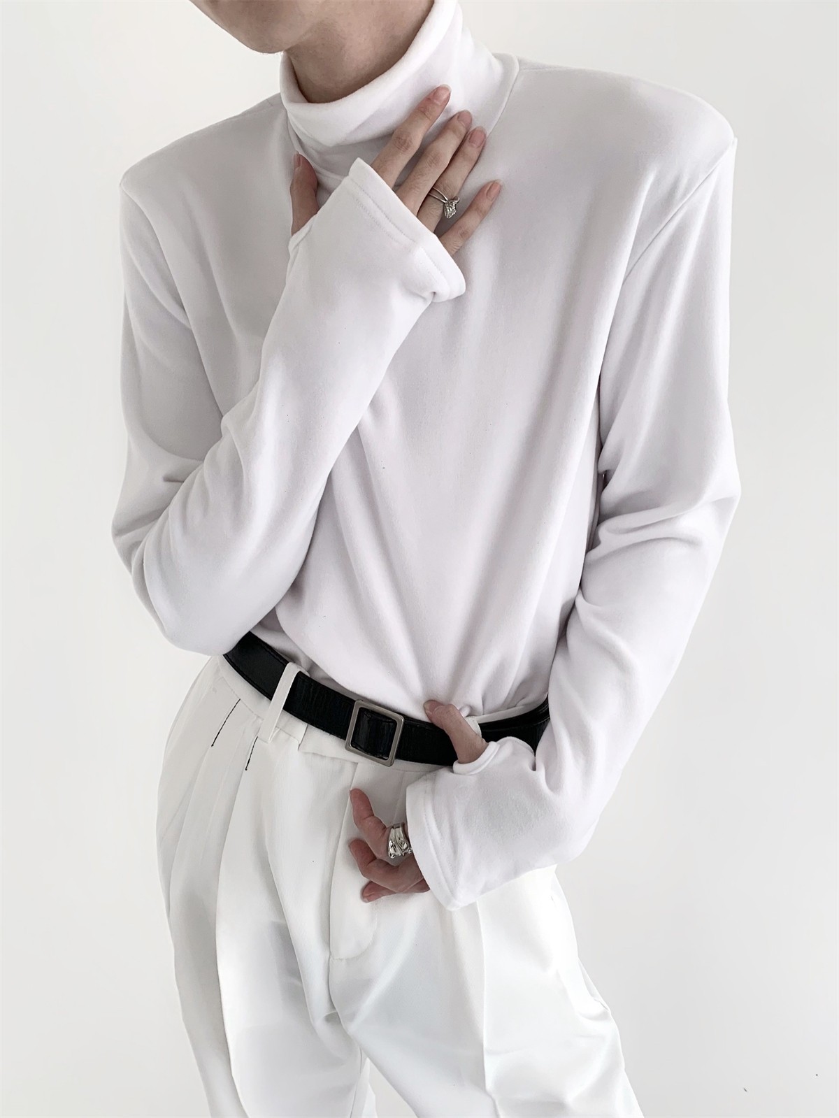 Classic Unisex Long Sleeve Polyester T-Shirt