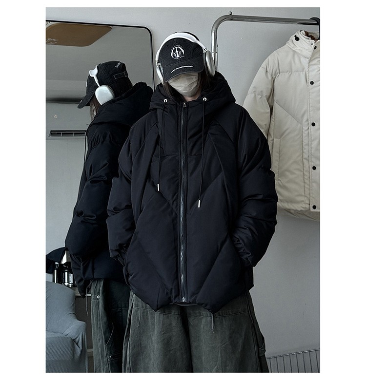 Cleanfit Thickened Hooded Winter Cotton Jacket