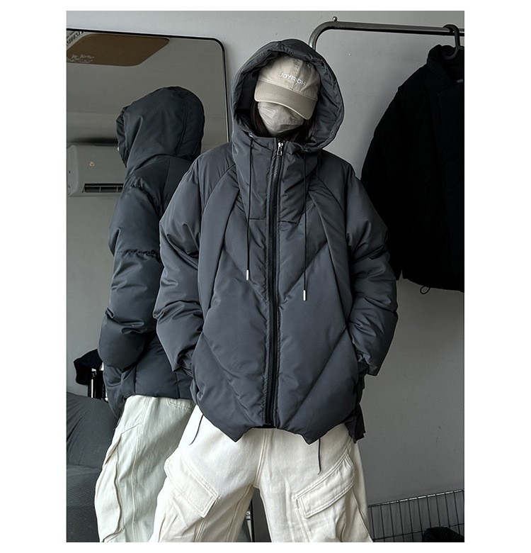 Cleanfit Thickened Hooded Winter Cotton Jacket