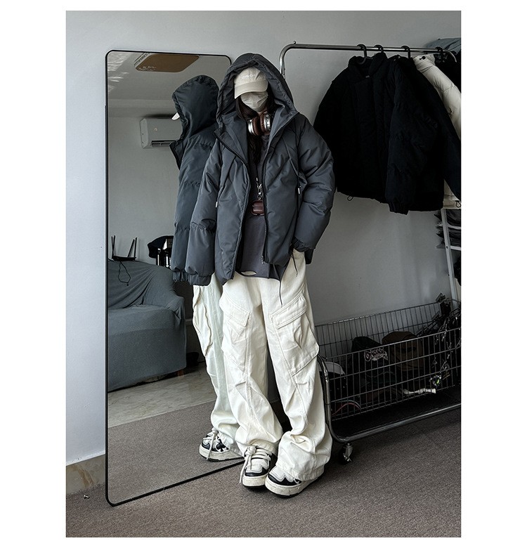 Cleanfit Thickened Hooded Winter Cotton Jacket