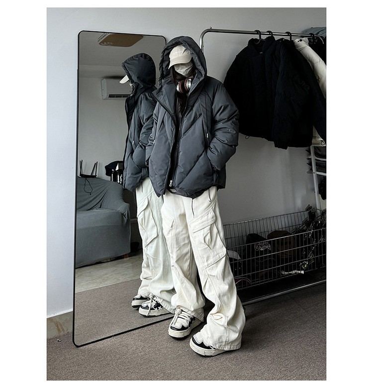 Cleanfit Thickened Hooded Winter Cotton Jacket