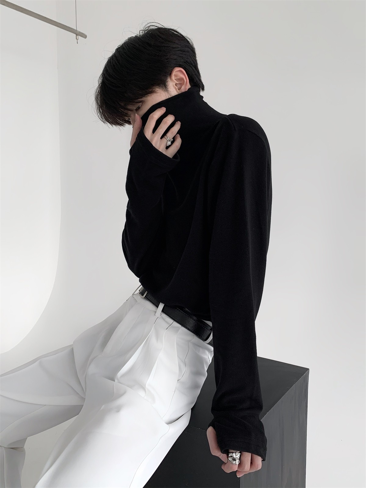 Classic Unisex Long Sleeve Polyester T-Shirt