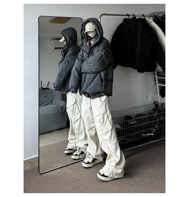 Cleanfit Thickened Hooded Winter Cotton Jacket