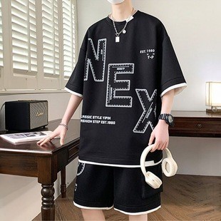 2025 Summer American Vintage Soft Textured Single Pleat Straight Leg Casual Pants - Loose Wide Leg Long Pants in White