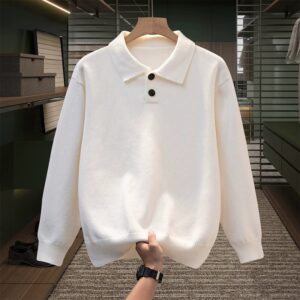 Men's Autumn-Winter 2024 Rabbit Wool Knit Sweater