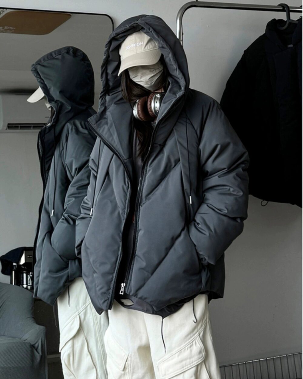 Cleanfit Thickened Hooded Winter Cotton Jacket