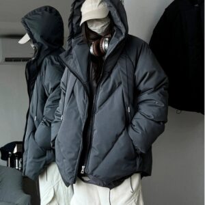 Cleanfit Thickened Hooded Winter Cotton Jacket