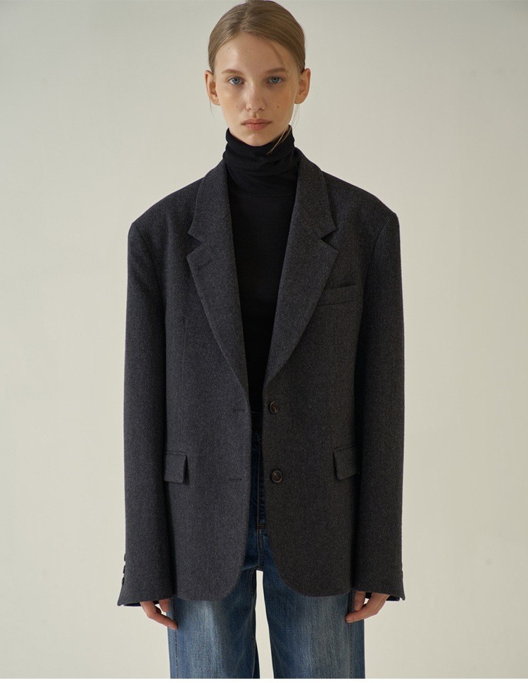 FACA*E Wool Double-Breasted Women's Blazer 2025 FACA*E Wool Double-Breasted Women