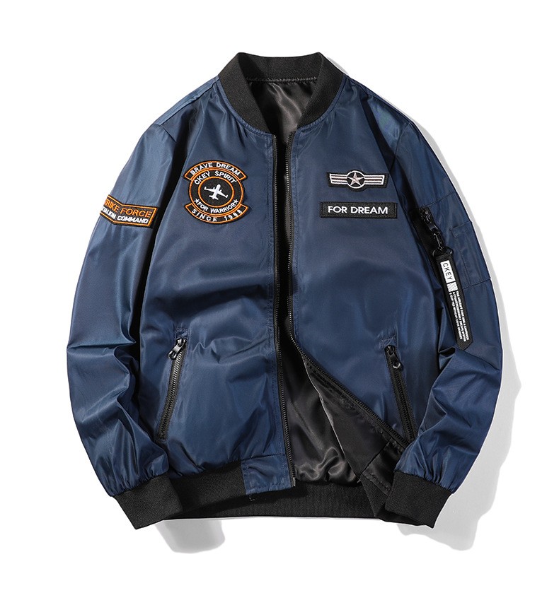 2025 Men’s Lightweight Corduroy Flight Jacket with Hood