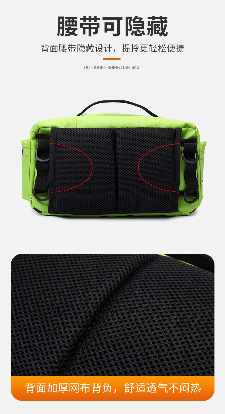 Expandable Outdoor Cycling Multifunctional Waist & Sling Bag