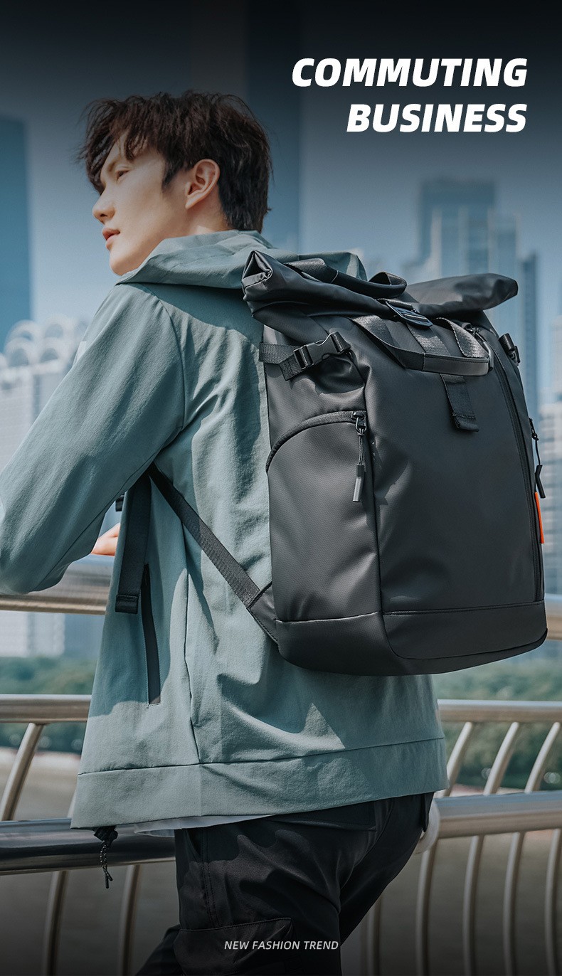 Tangcool Waterproof Oxford Fabric Men's Laptop Backpack Tangcool Waterproof Oxford Fabric Men