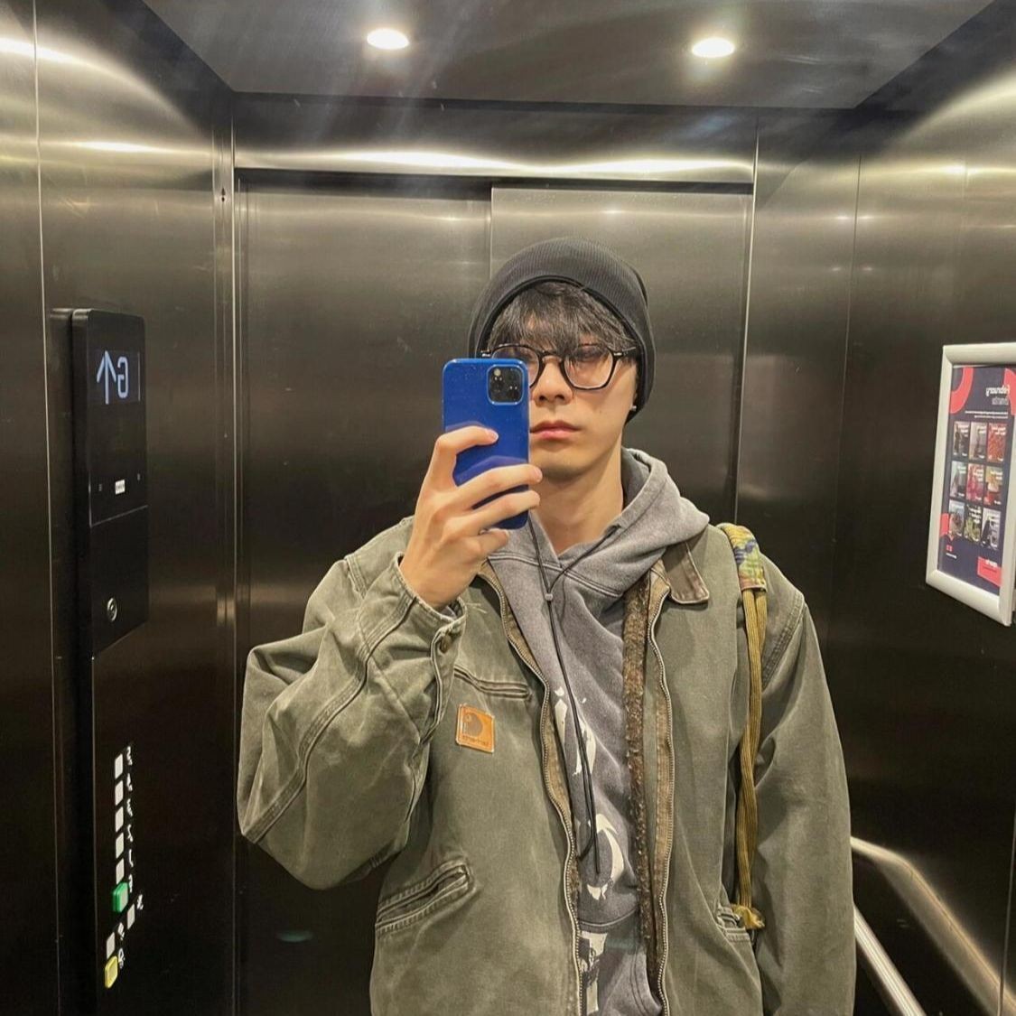 Vintage American Detroit Cotton Workwear Jacket