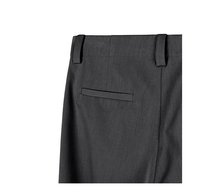 JTFS Relaxed Pleated Wide-Leg Casual Trousers