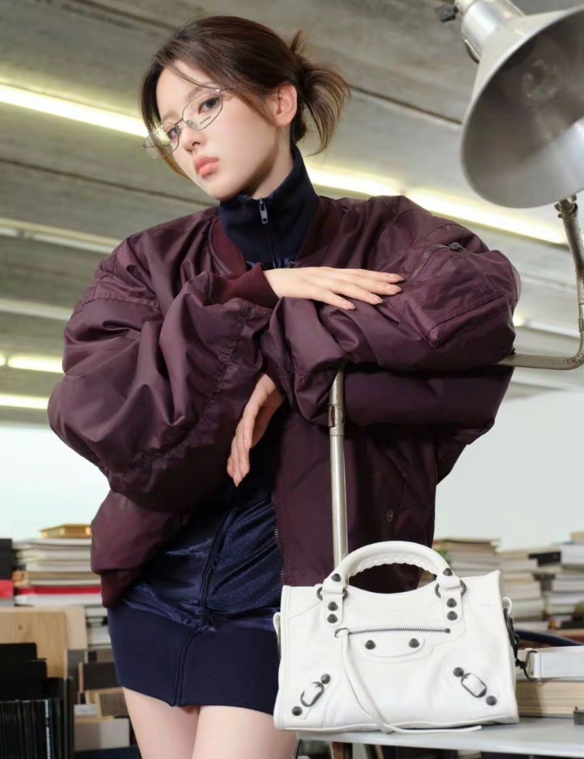 Paris Style Embroidered Pilot Jacket - Yang Chaoyue Edition Paris Style Embroidered Pilot Jacket - Yang Chaoyue Edition