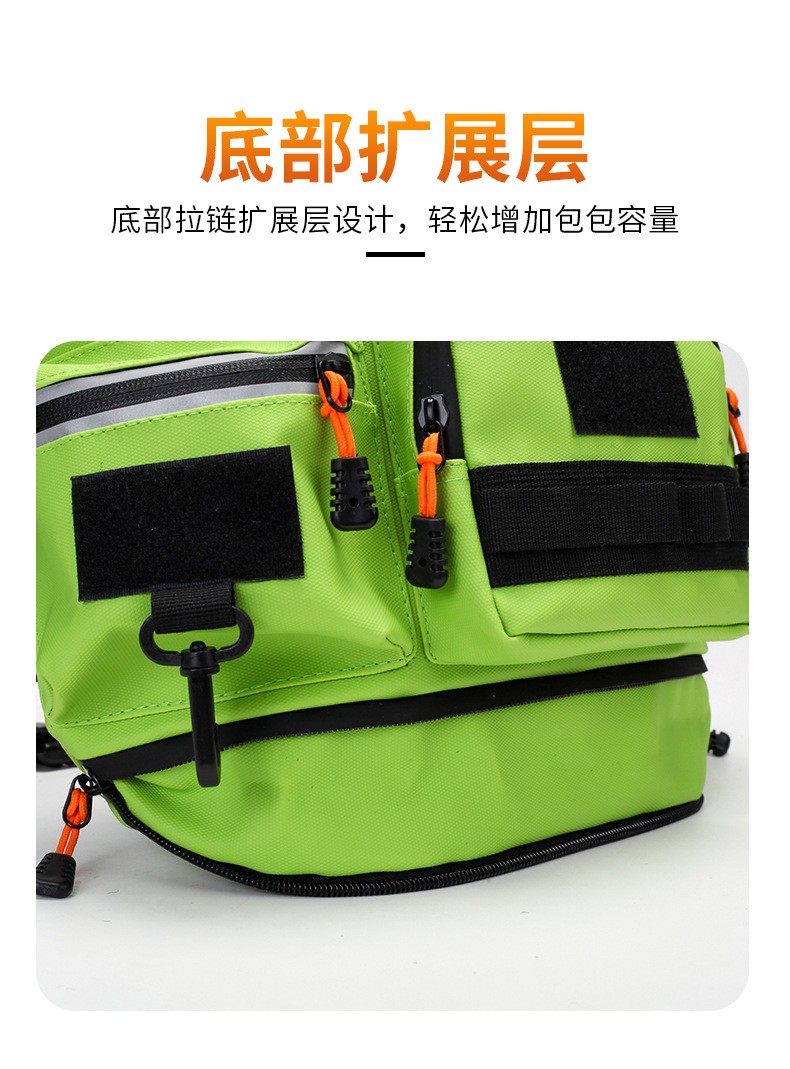 Expandable Outdoor Cycling Multifunctional Waist & Sling Bag