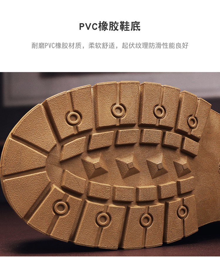 2025 Men's High-Top PU Leather Martin Boots 2025 Men