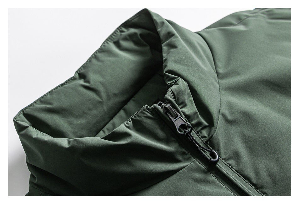 PLANETMUSIC Winter Down Jacket with Stand Collar PLANETMUSIC Winter Down Jacket with Stand Collar