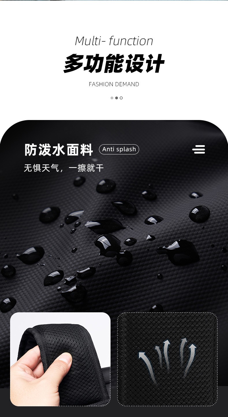 Tangcool Waterproof Oxford Fabric Men's Laptop Backpack Tangcool Waterproof Oxford Fabric Men