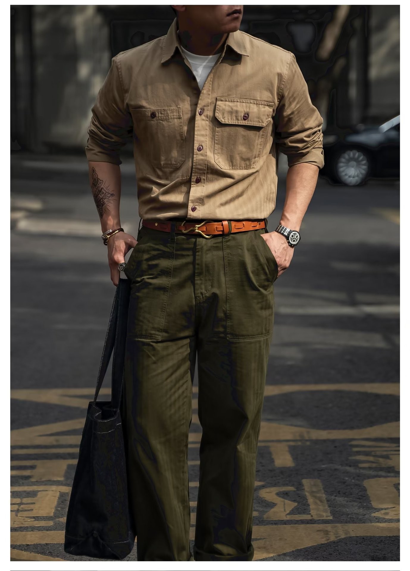 Vintage Loose Fit Men