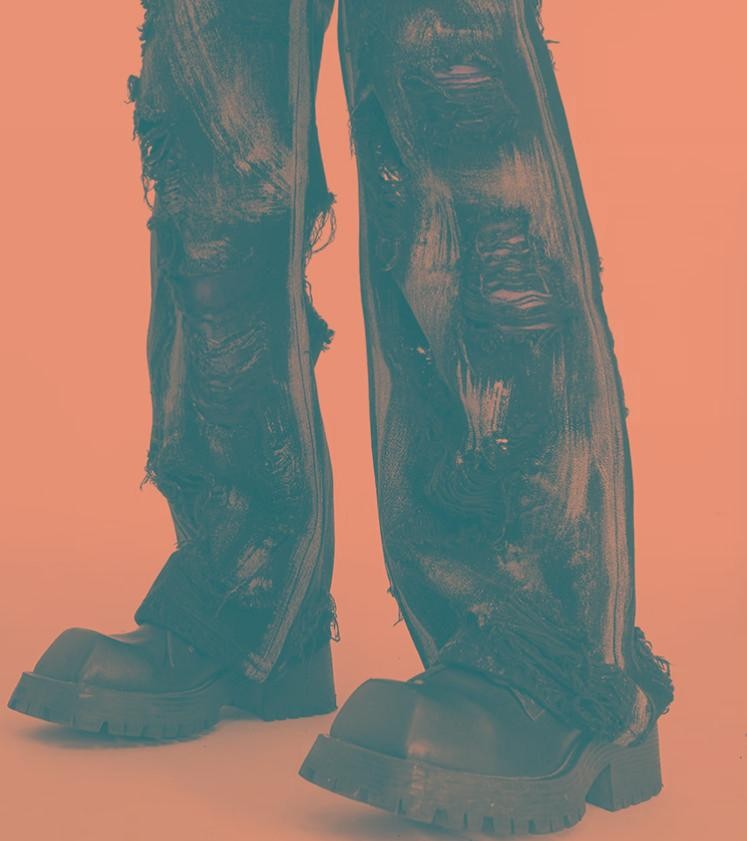 Black Washed Streetwear Straight-Leg Denim Jeans Black Washed Streetwear Straight-Leg Denim Jeans