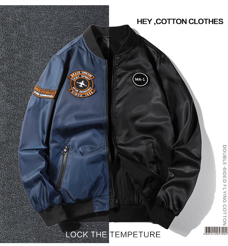 2025 Men’s Lightweight Corduroy Flight Jacket with Hood