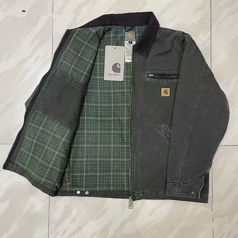 Vintage American Detroit Cotton Workwear Jacket