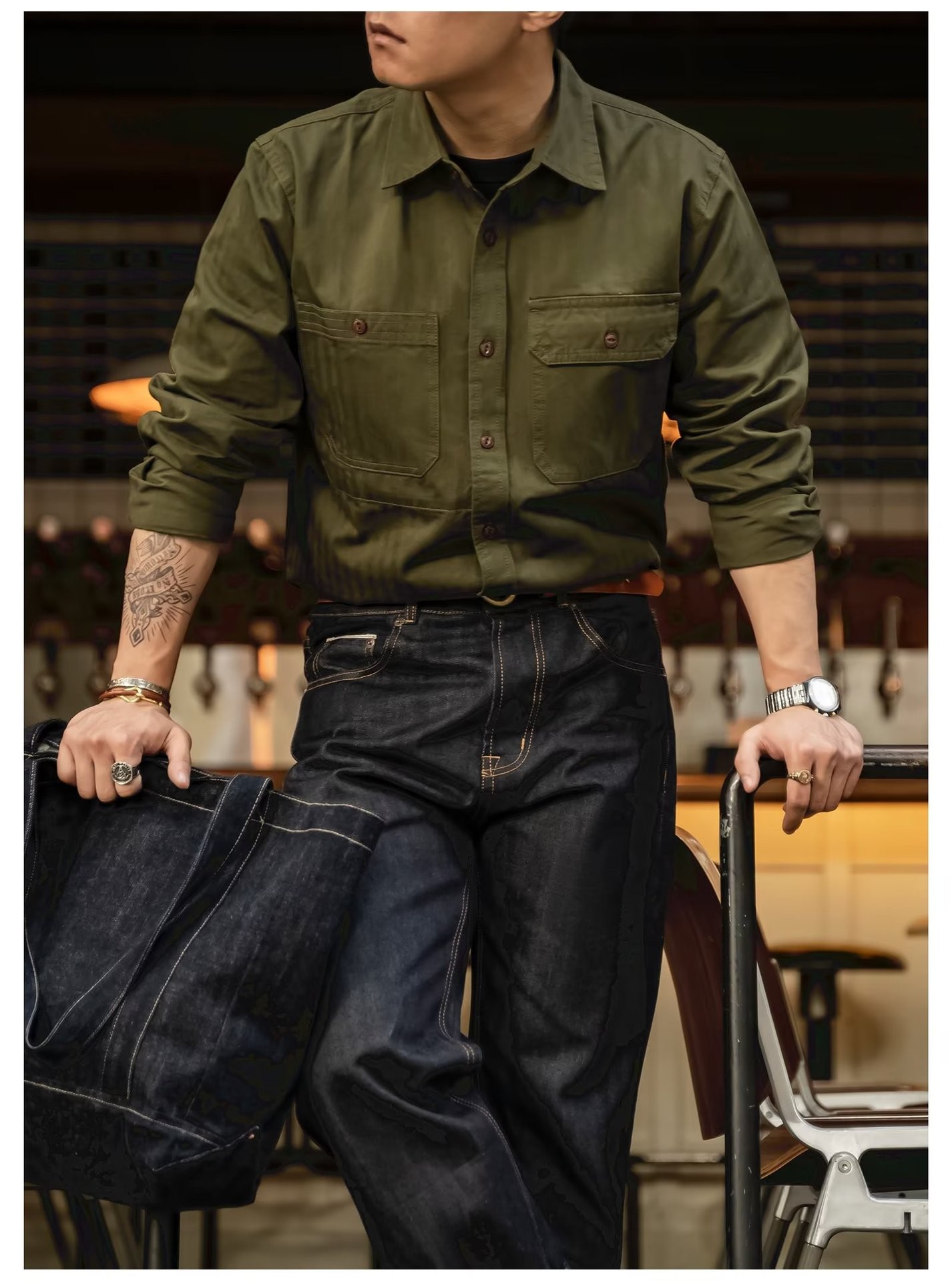 Vintage Loose Fit Men