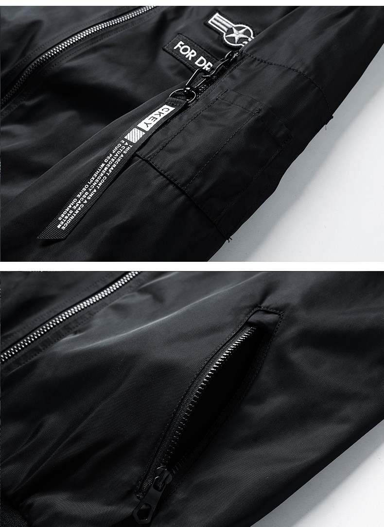 2025 Men’s Lightweight Corduroy Flight Jacket with Hood