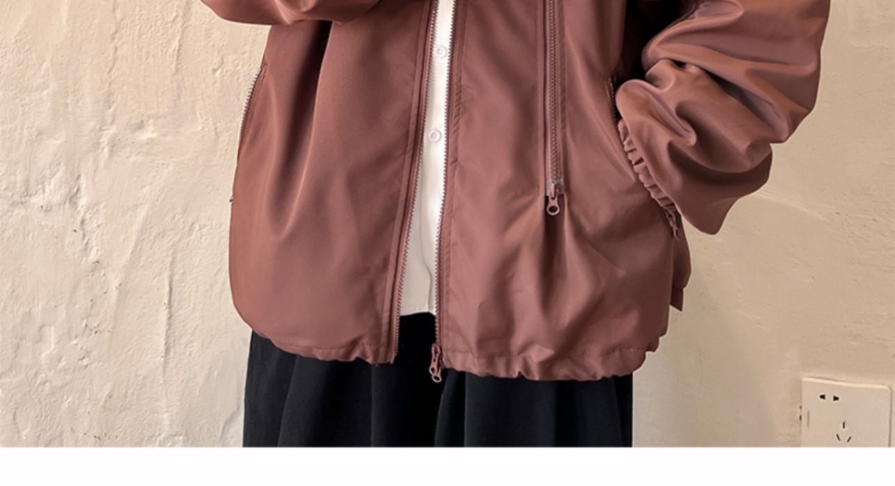 Unisex Waterproof Hooded Outdoor Jacket for Spring & Fall