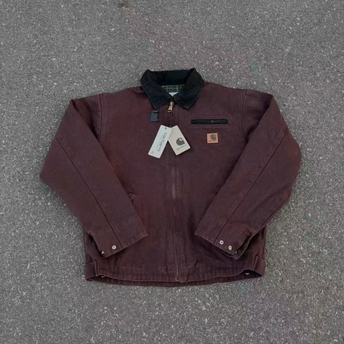 Vintage American Detroit Cotton Workwear Jacket