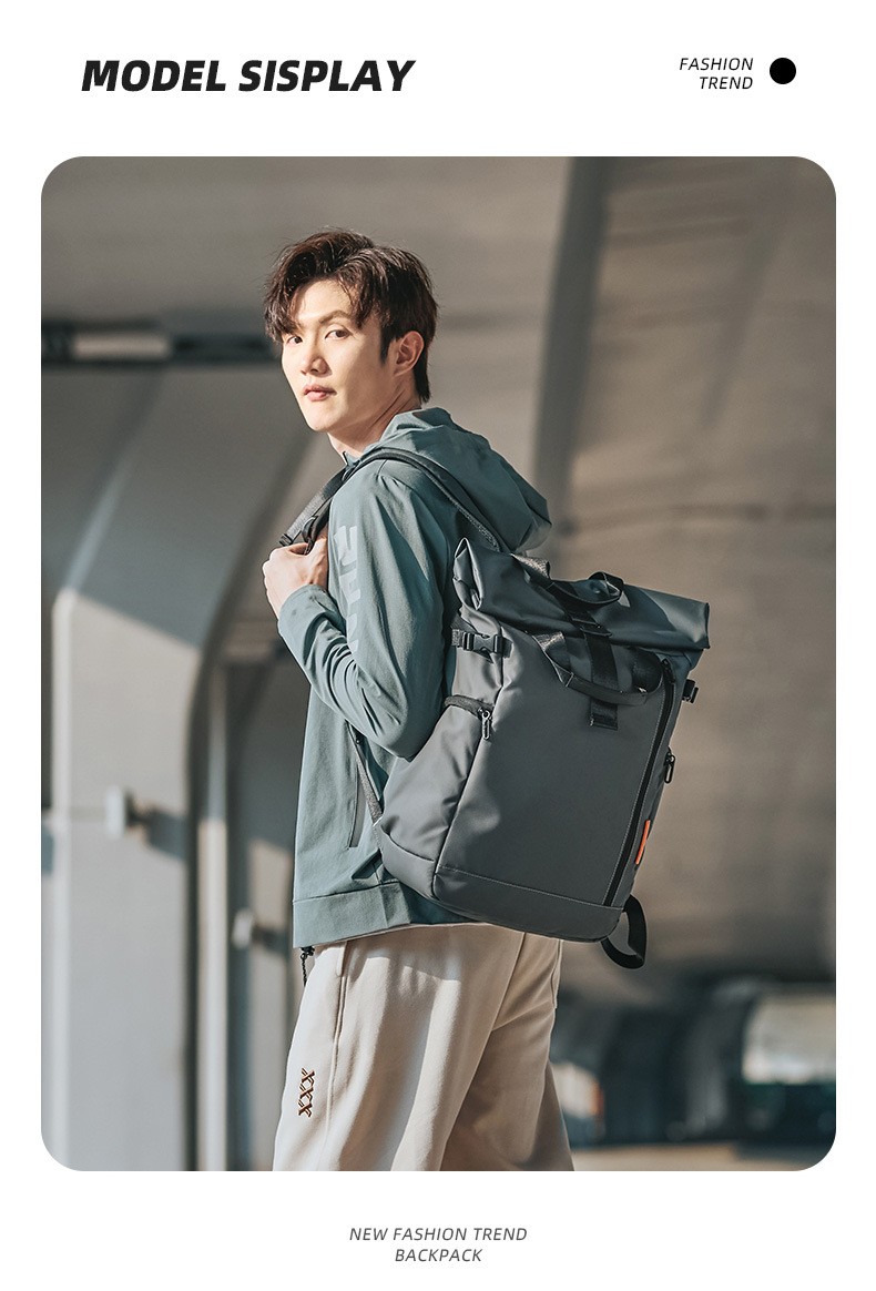 Tangcool Waterproof Oxford Fabric Men's Laptop Backpack Tangcool Waterproof Oxford Fabric Men